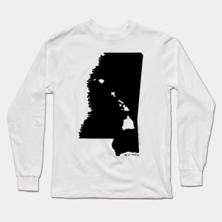 Mississippi and Hawai'i Roots by Hawaii Nei All Day Long Sleeve T-Shirt